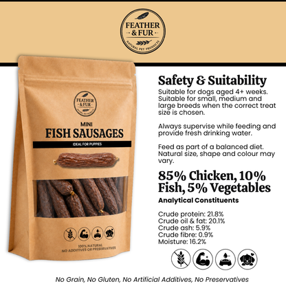 Feather and Fur Mini Sausages