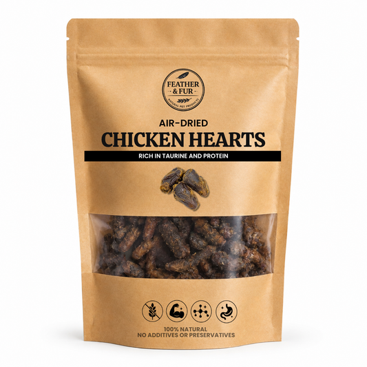 Feather and Fur Chicken Hearts