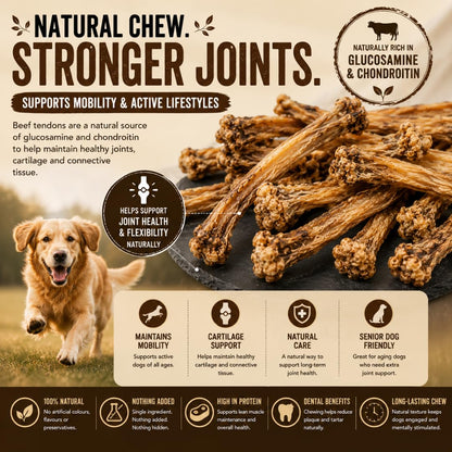 Feather and Fur Beef Tendons