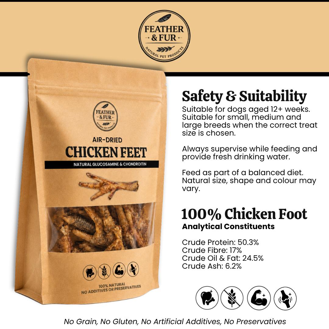 Feather and Fur Chicken Feet