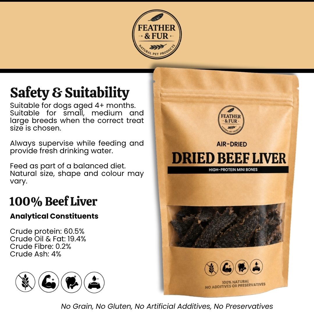 Feather and Fur Beef Liver