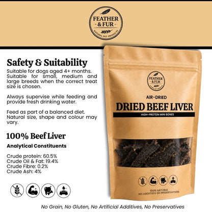 Feather and Fur Beef Liver