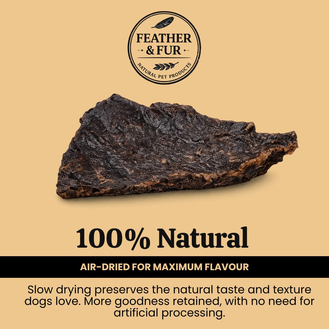 Grain-free and nutrient-rich natural beef liver dog treats for training